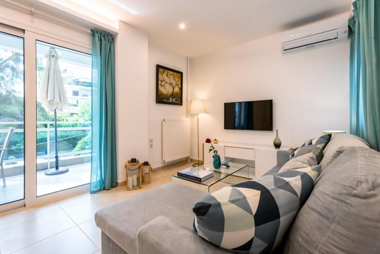 Lux 1-Bedroom Apartement Next To The Sea In Voula أثينا المظهر الخارجي الصورة