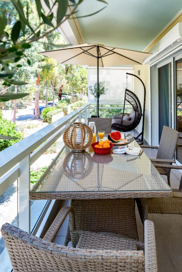 Lux 1-Bedroom Apartement Next To The Sea In Voula أثينا المظهر الخارجي الصورة